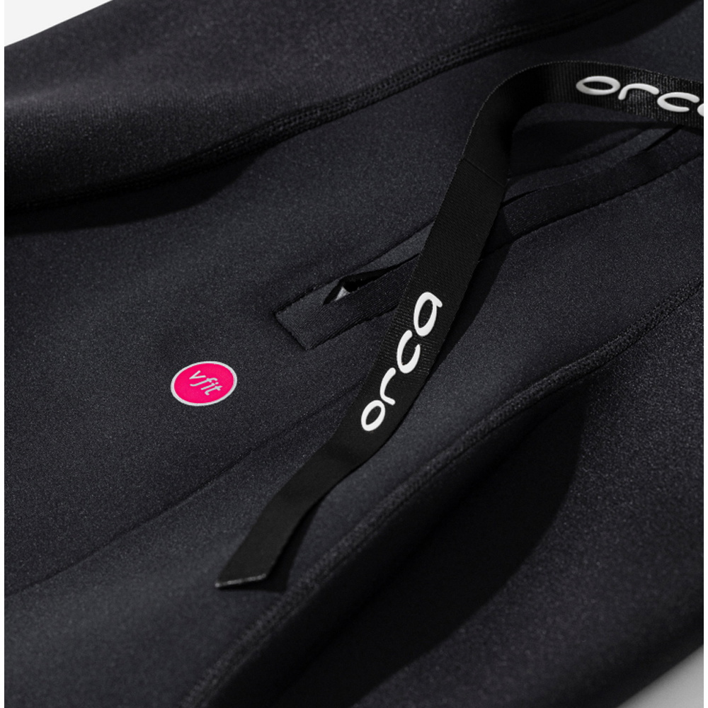 2026 Orca Womens Swimskin 1.5mm Open Water Swim Shorty Wetsuit NN6W - Black